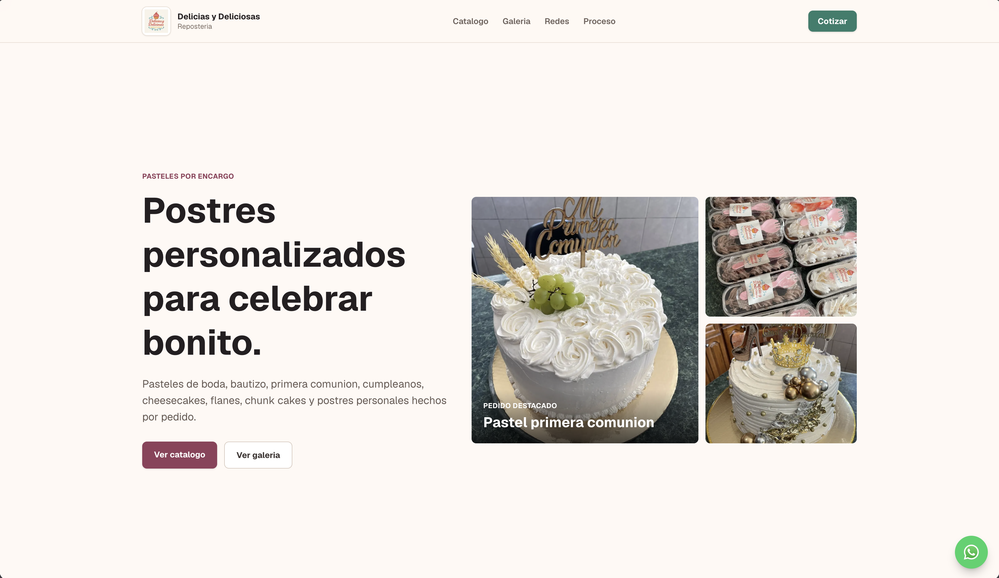 Captura de Delicias y Deliciosas